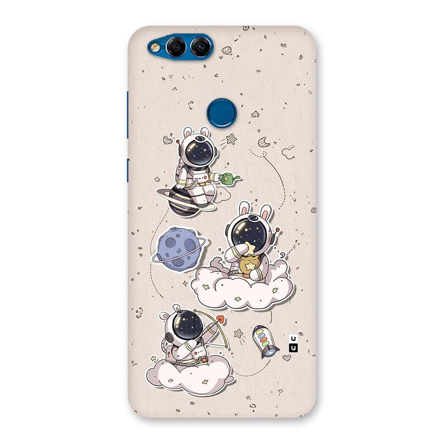 Lovely Astronaut Playing Back Case for Honor 7X