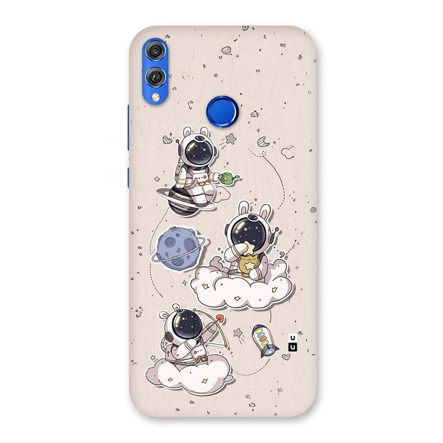 Lovely Astronaut Playing Back Case for Honor 8X