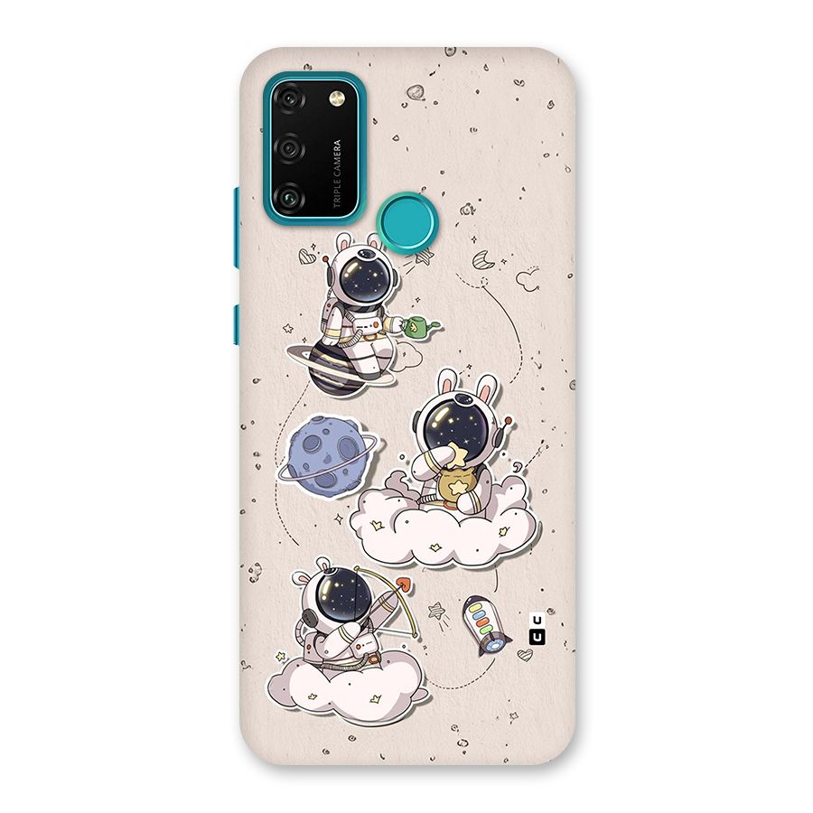 Lovely Astronaut Playing Back Case for Honor 9A