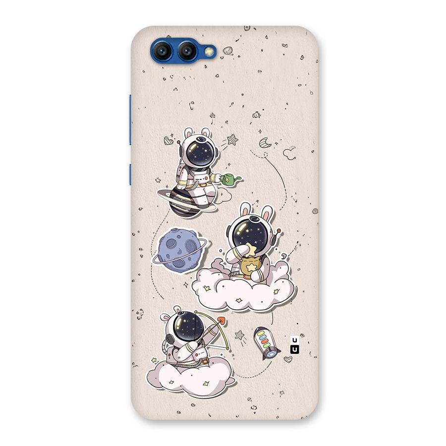 Lovely Astronaut Playing Back Case for Honor View 10