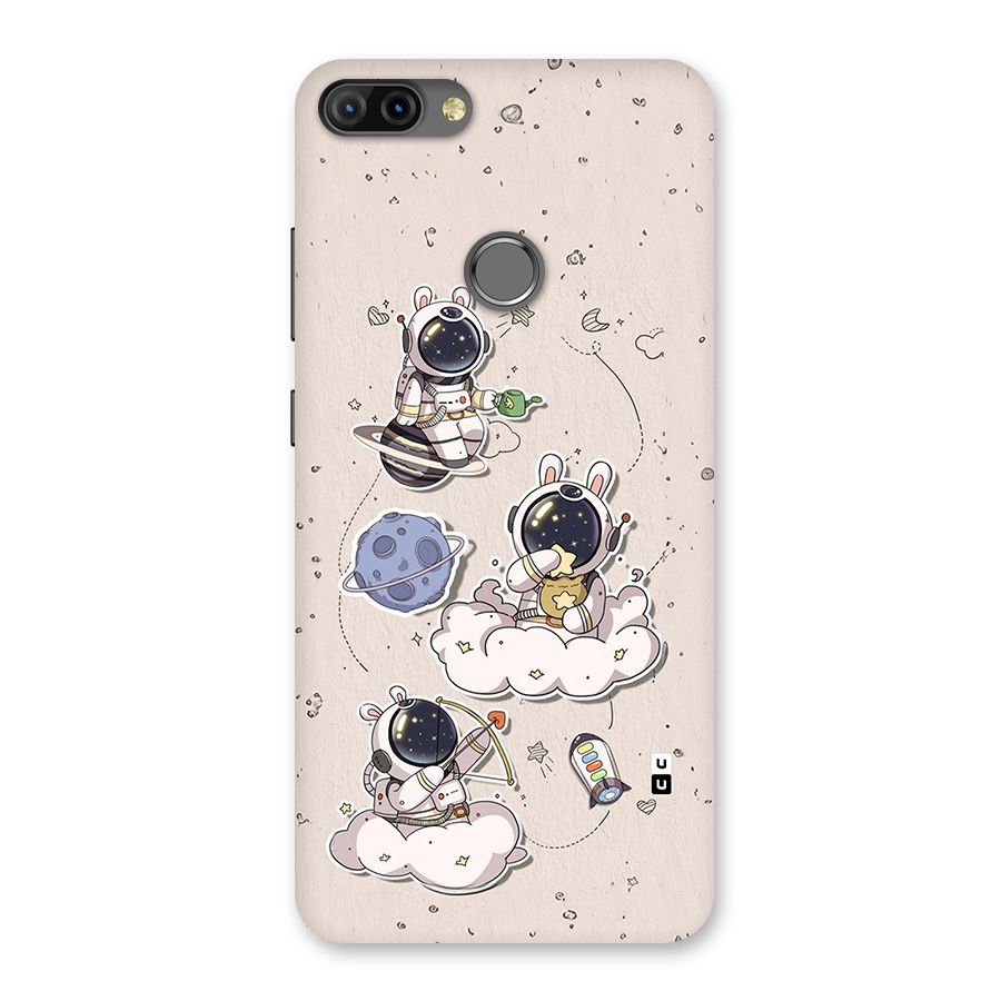 Lovely Astronaut Playing Back Case for Infinix Hot 6 Pro