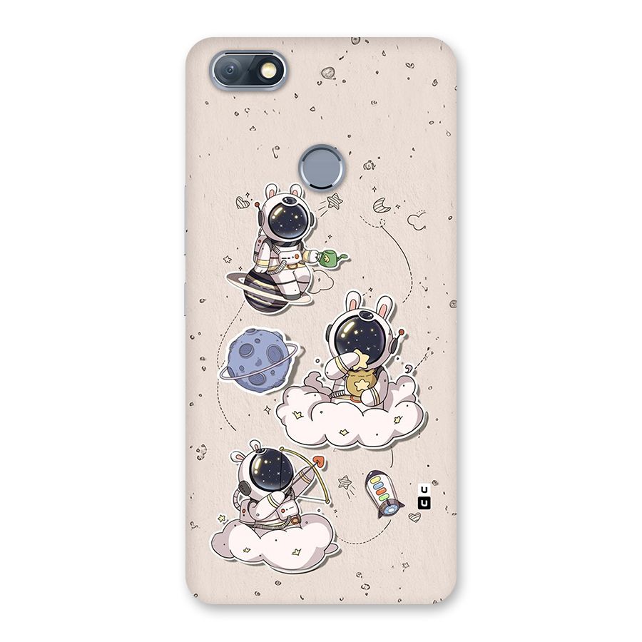 Lovely Astronaut Playing Back Case for Infinix Note 5
