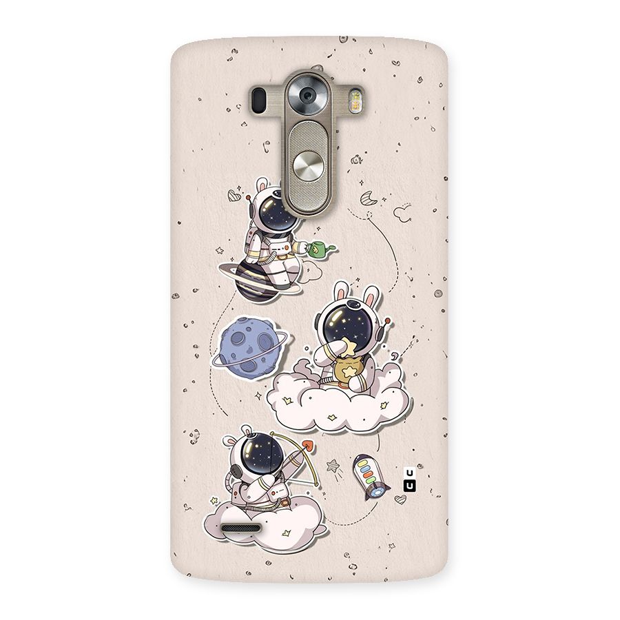 Lovely Astronaut Playing Back Case for LG G3