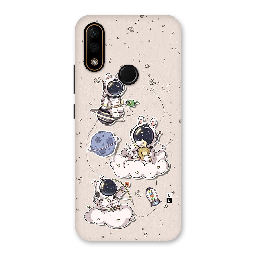 Lovely Astronaut Playing Back Case for Lenovo A6 Note