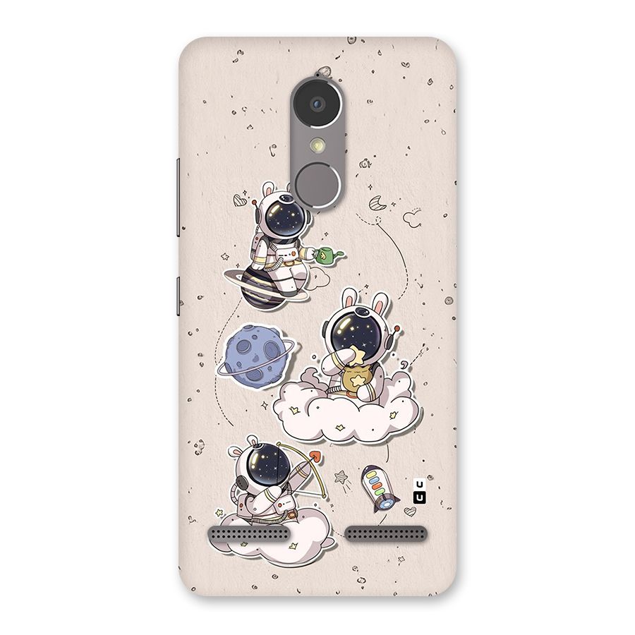 Lovely Astronaut Playing Back Case for Lenovo K6 Power