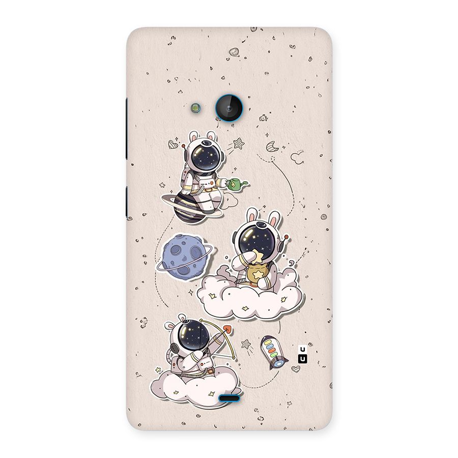 Lovely Astronaut Playing Back Case for Lumia 540