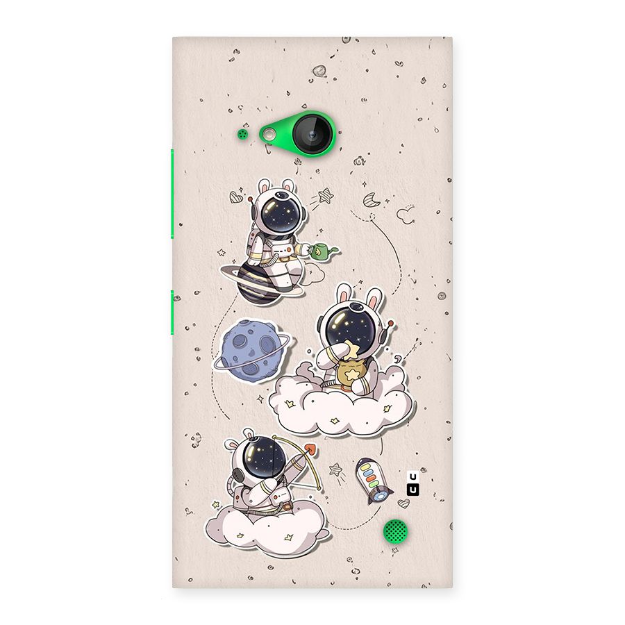 Lovely Astronaut Playing Back Case for Lumia 730