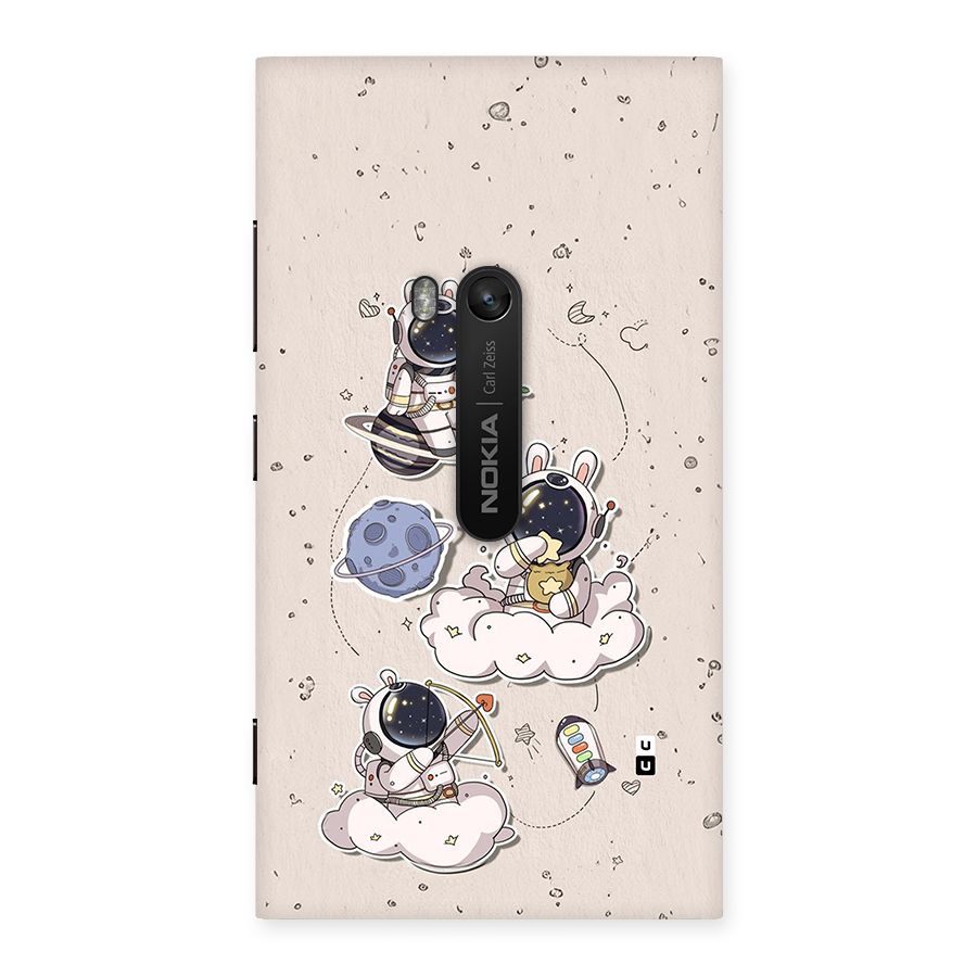 Lovely Astronaut Playing Back Case for Lumia 920