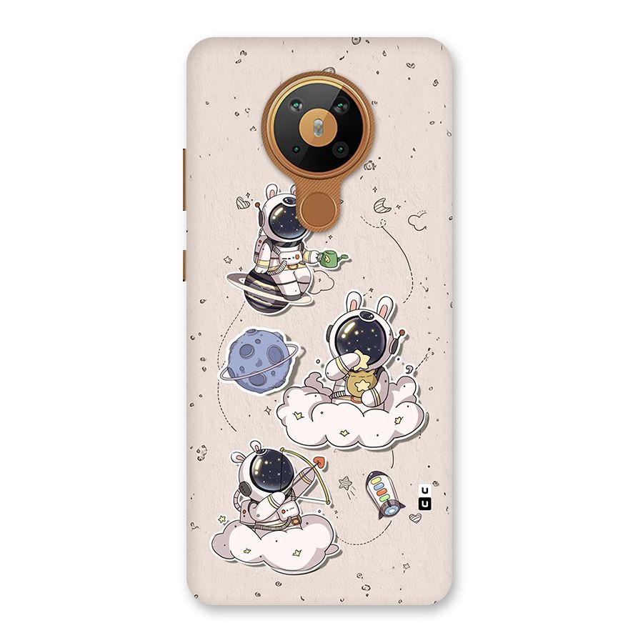 Lovely Astronaut Playing Back Case for Nokia 5.3