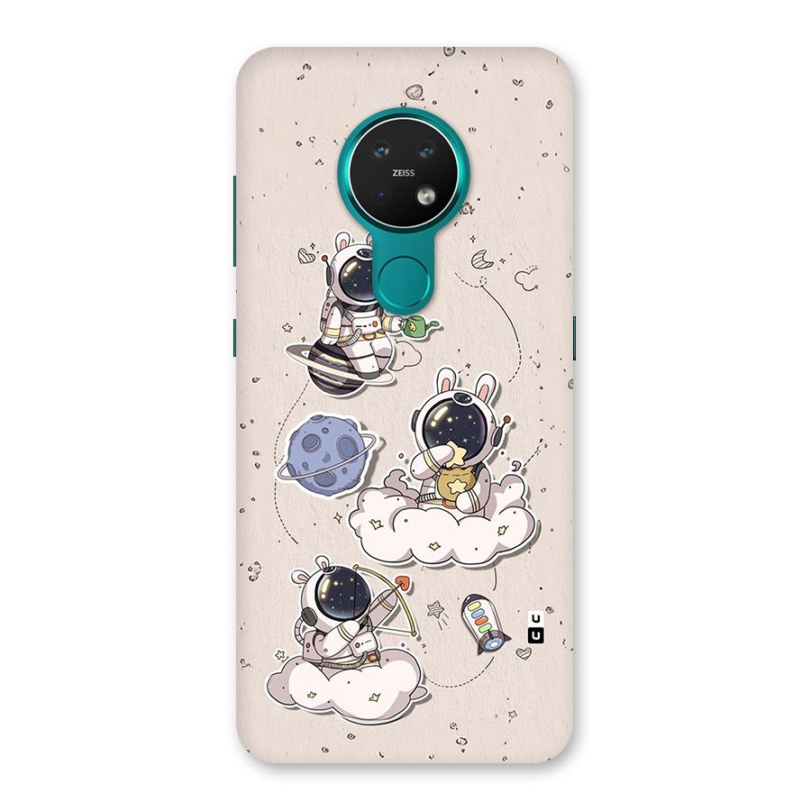 Lovely Astronaut Playing Back Case for Nokia 7.2