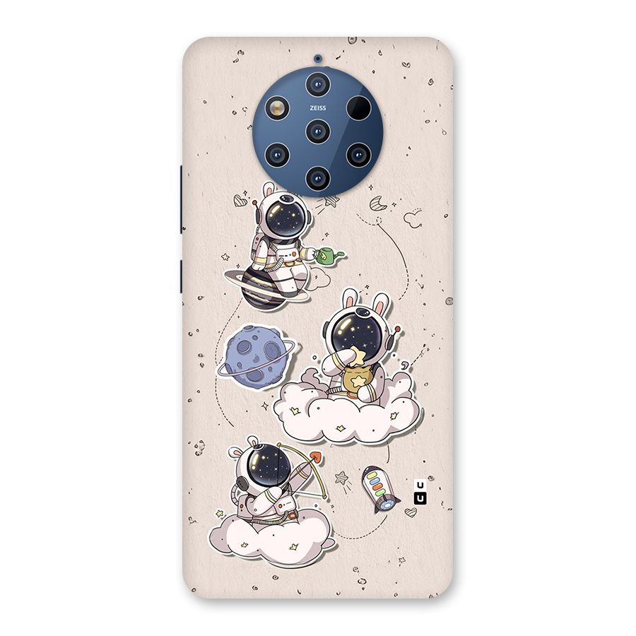 Lovely Astronaut Playing Back Case for Nokia 9 PureView