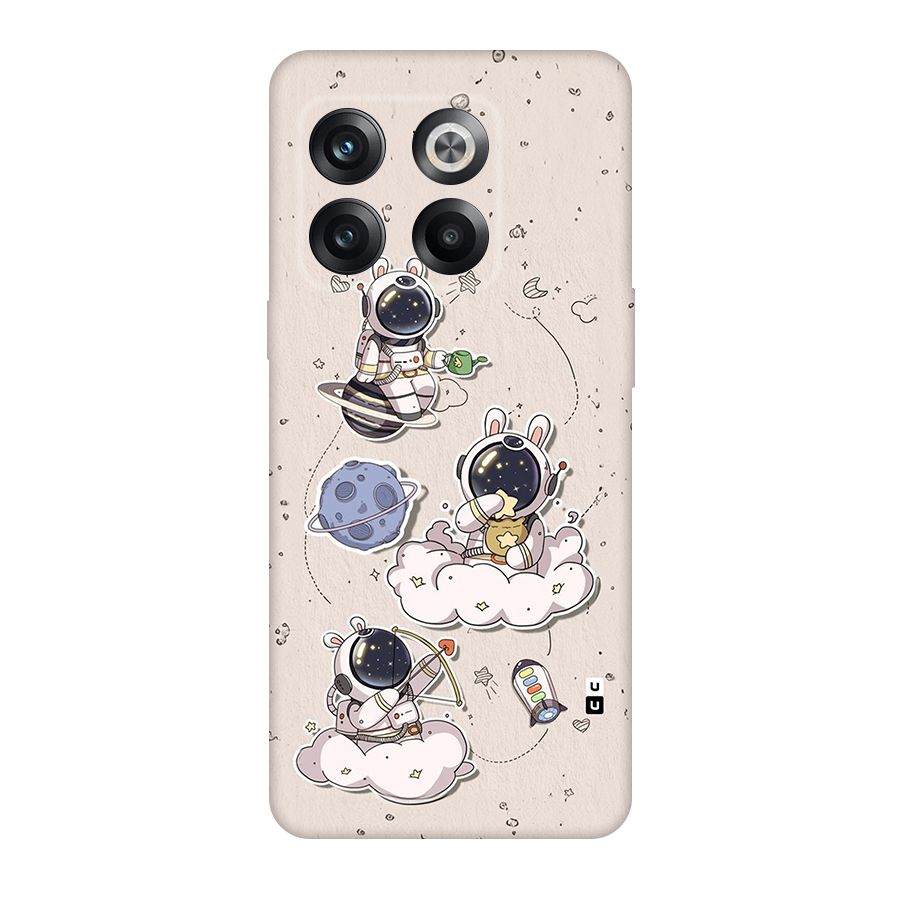Lovely Astronaut Playing Back Case for OnePlus 10T