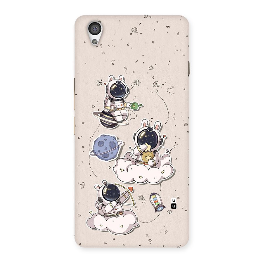Lovely Astronaut Playing Back Case for OnePlus X