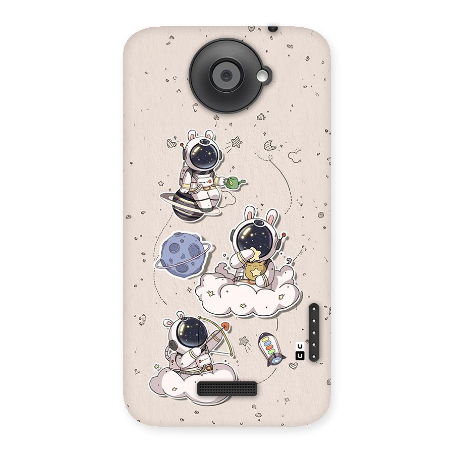 Lovely Astronaut Playing Back Case for One X