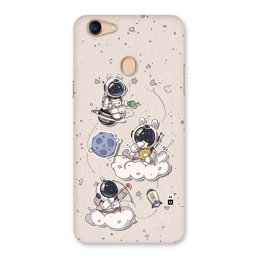 Lovely Astronaut Playing Back Case for Oppo F5