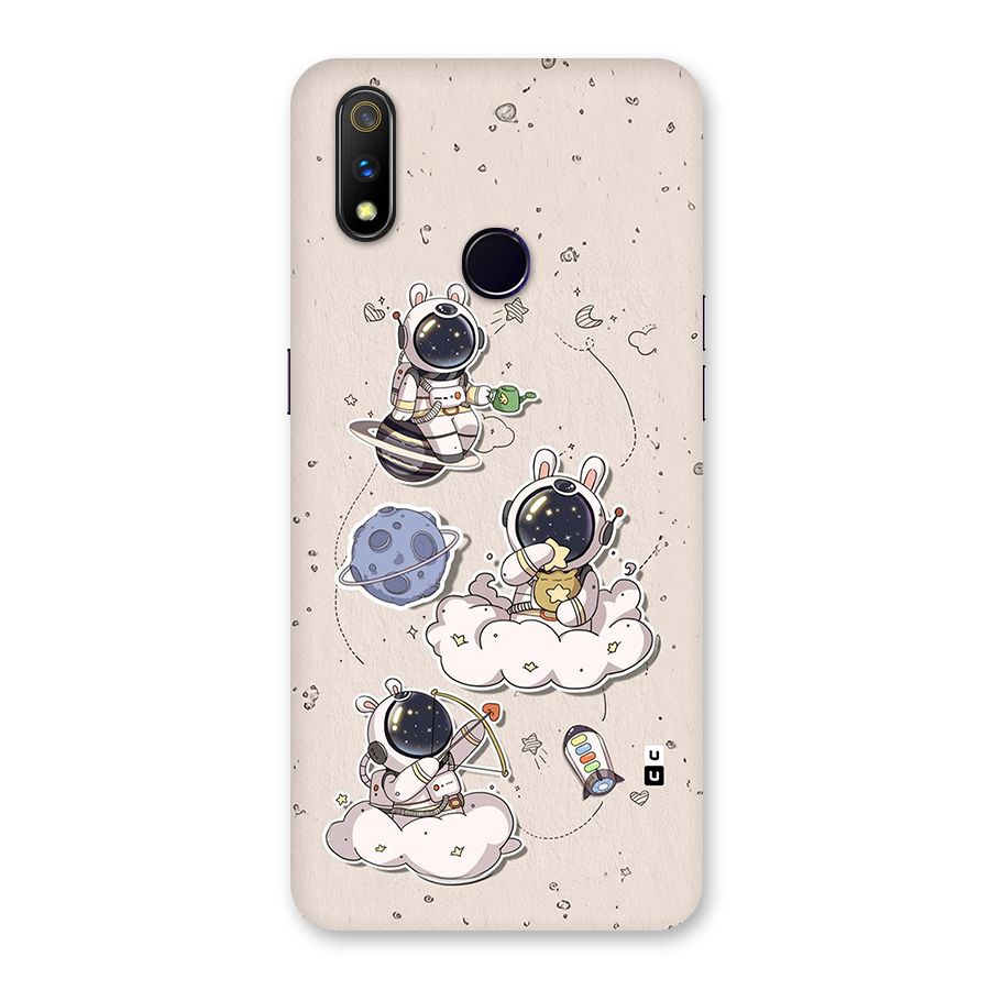 Lovely Astronaut Playing Back Case for Realme 3 Pro