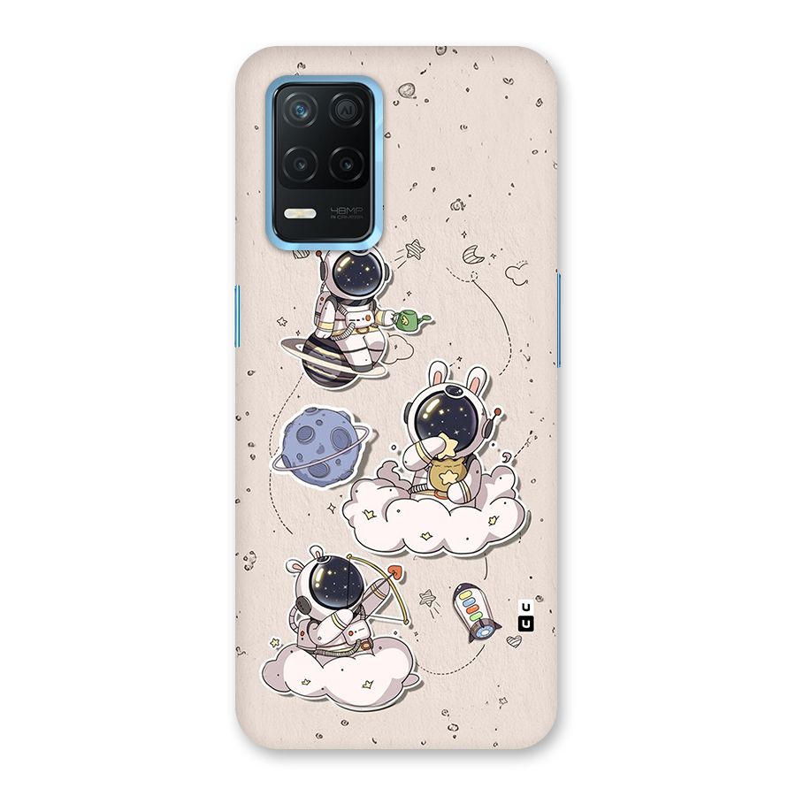 Lovely Astronaut Playing Back Case for Realme 8 5G