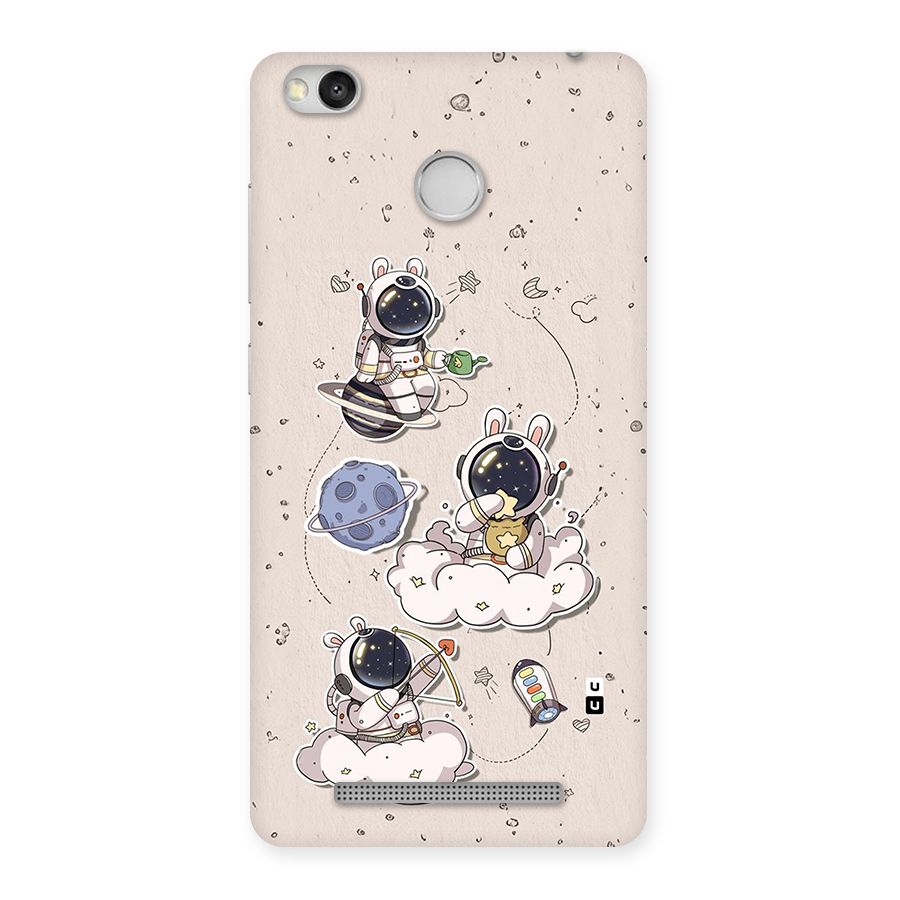 Lovely Astronaut Playing Back Case for Redmi 3S Prime