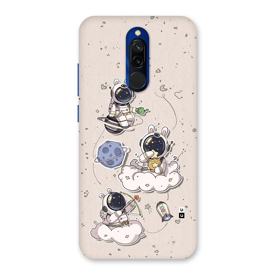 Lovely Astronaut Playing Back Case for Redmi 8