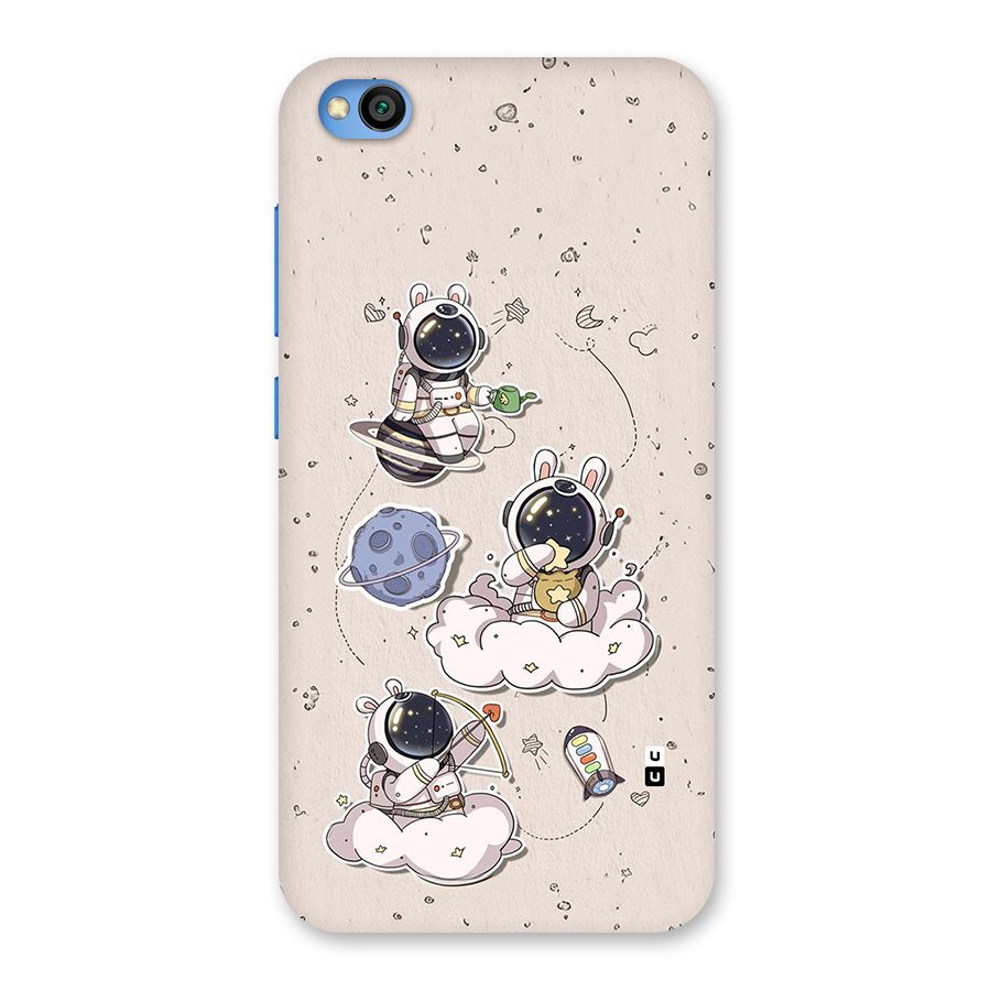 Lovely Astronaut Playing Back Case for Redmi Go