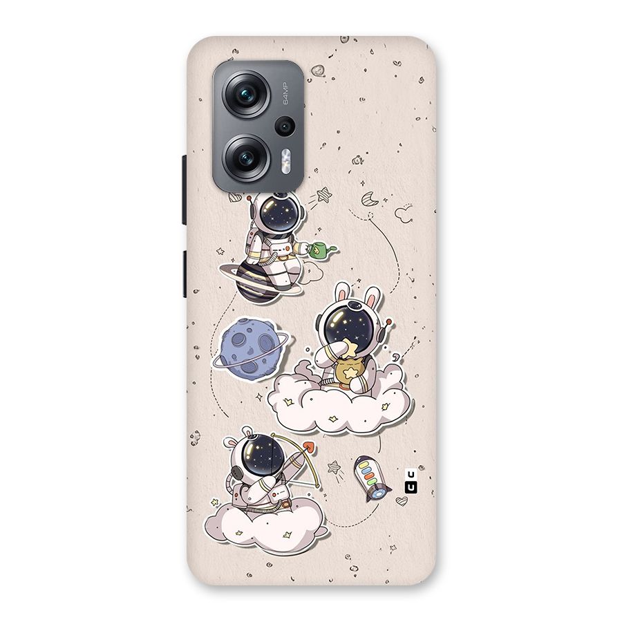 Lovely Astronaut Playing Back Case for Redmi K50i