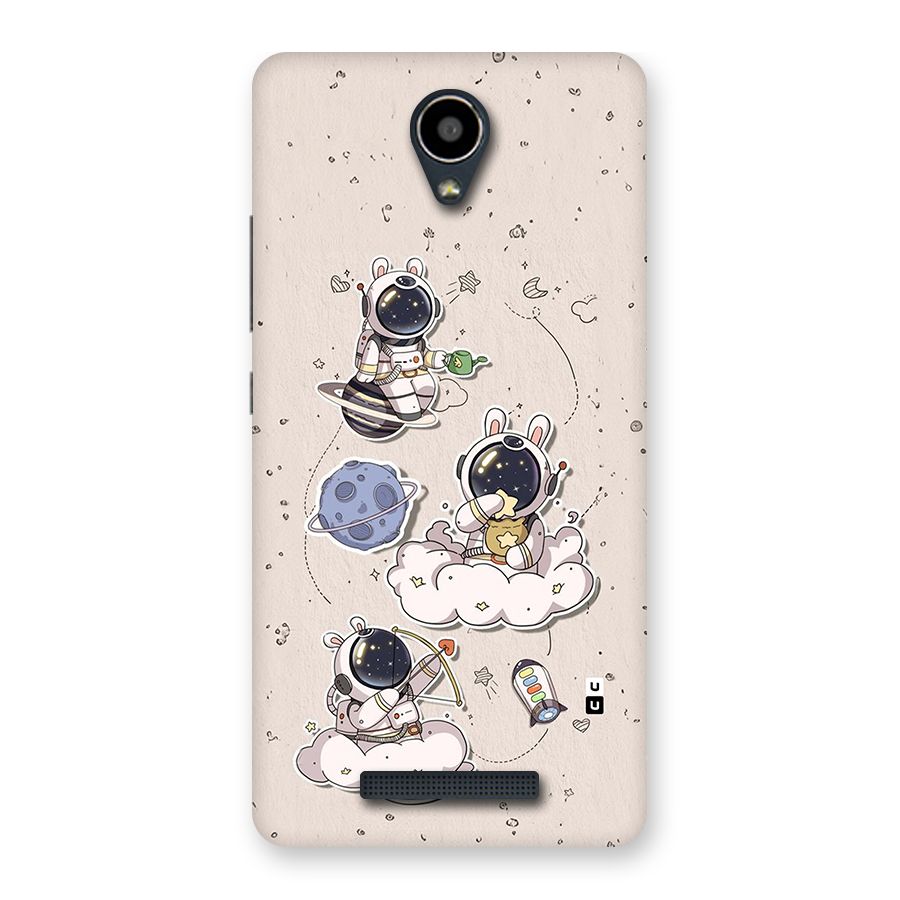 Lovely Astronaut Playing Back Case for Redmi Note 2