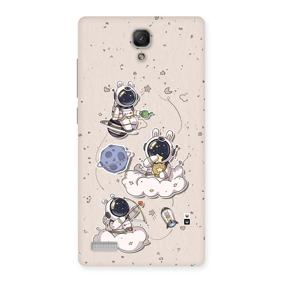 Lovely Astronaut Playing Back Case for Redmi Note Prime