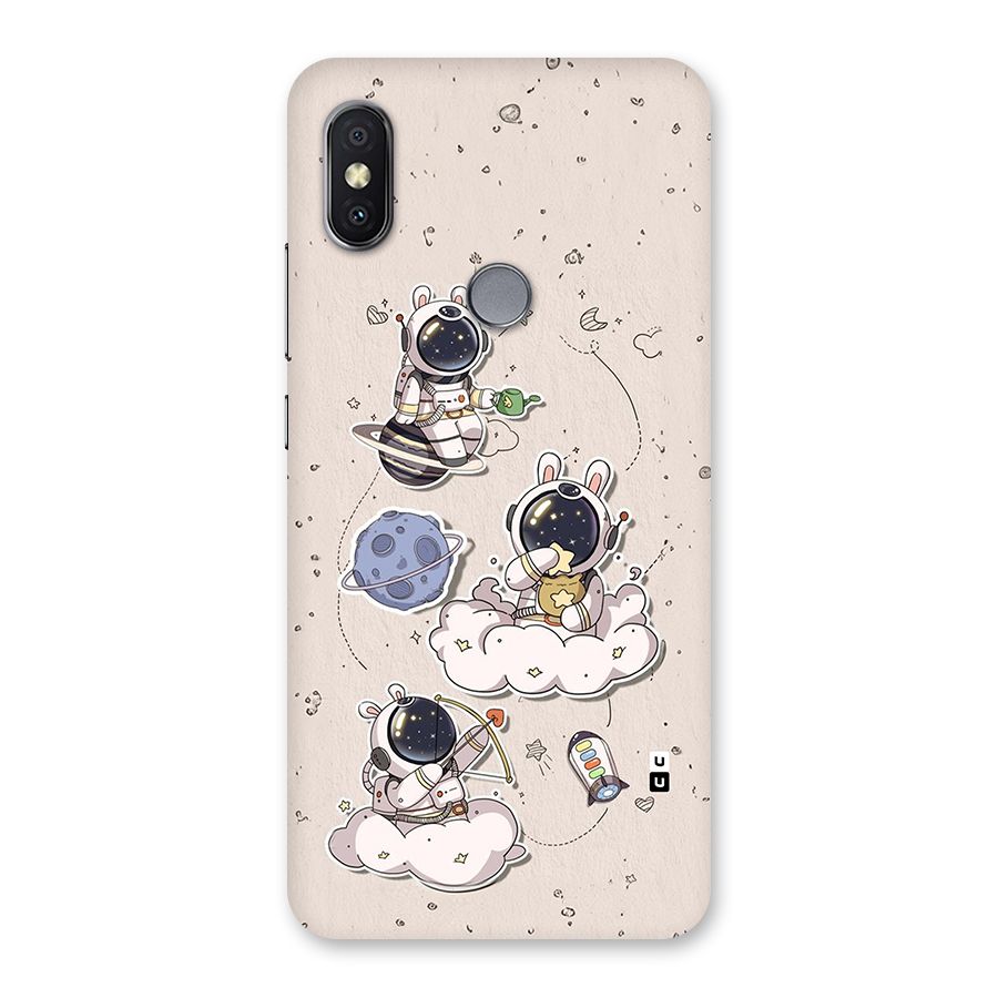 Lovely Astronaut Playing Back Case for Redmi Y2