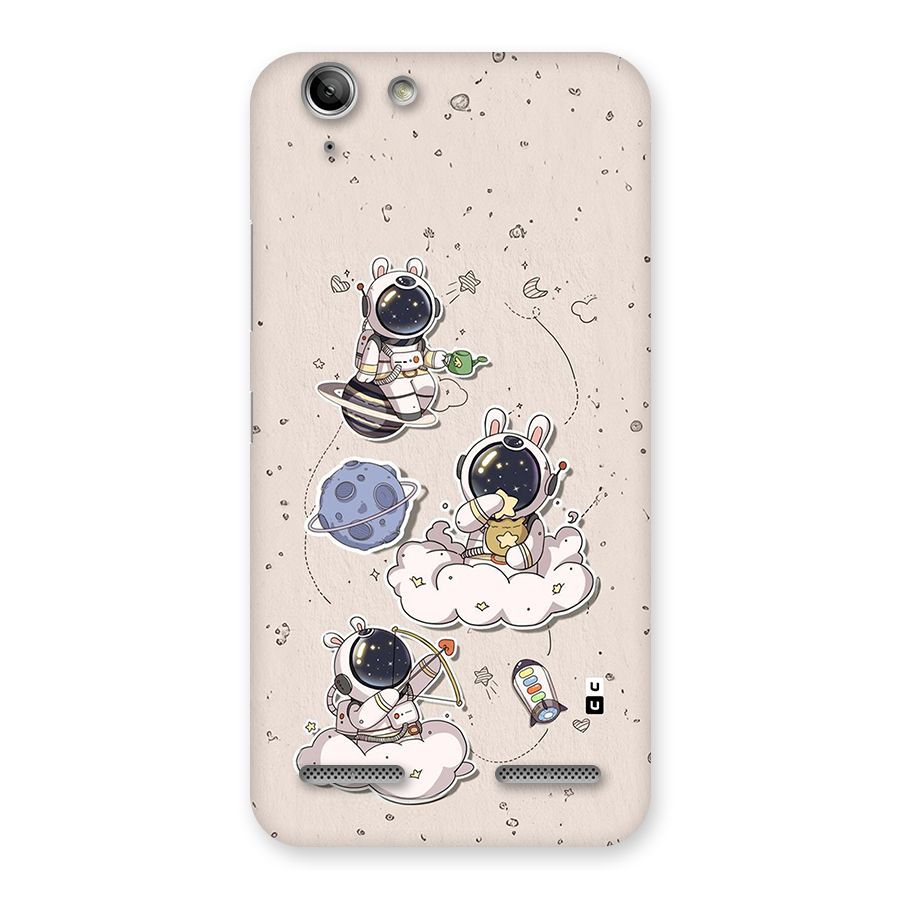 Lovely Astronaut Playing Back Case for Vibe K5