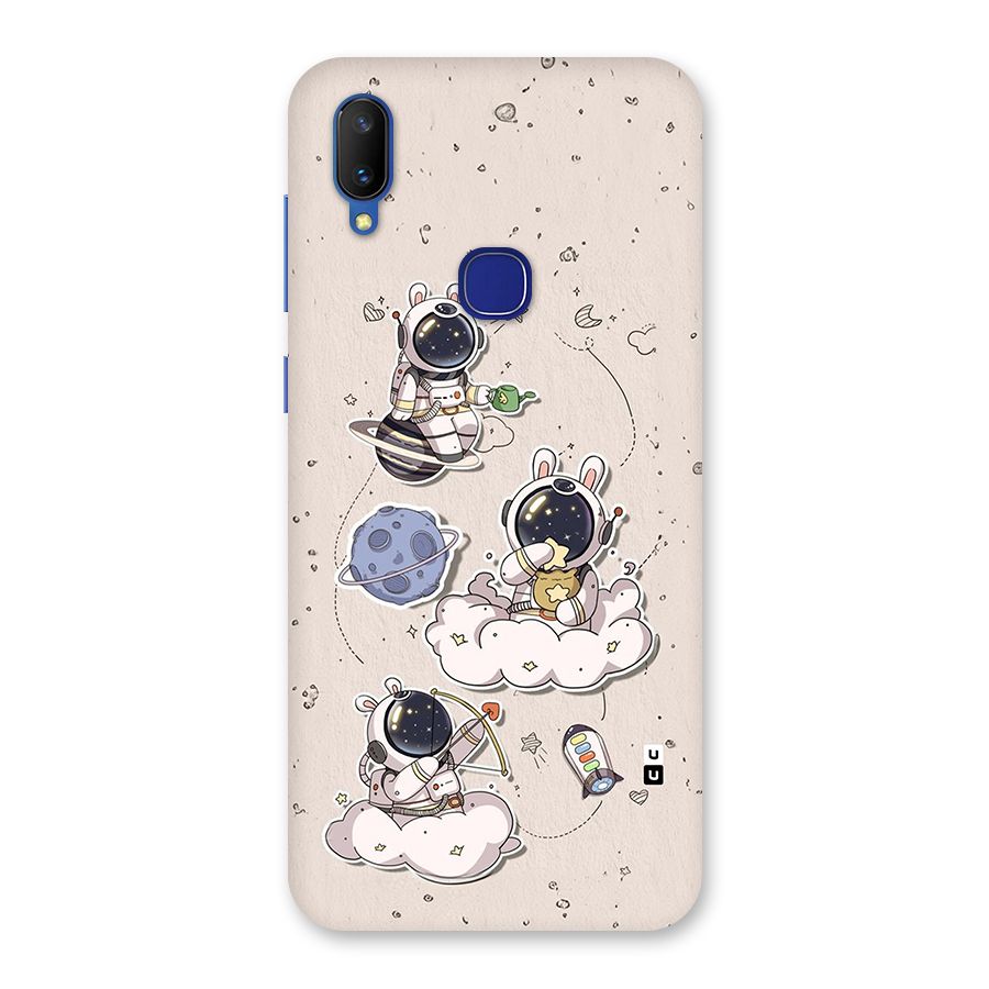 Lovely Astronaut Playing Back Case for Vivo V11