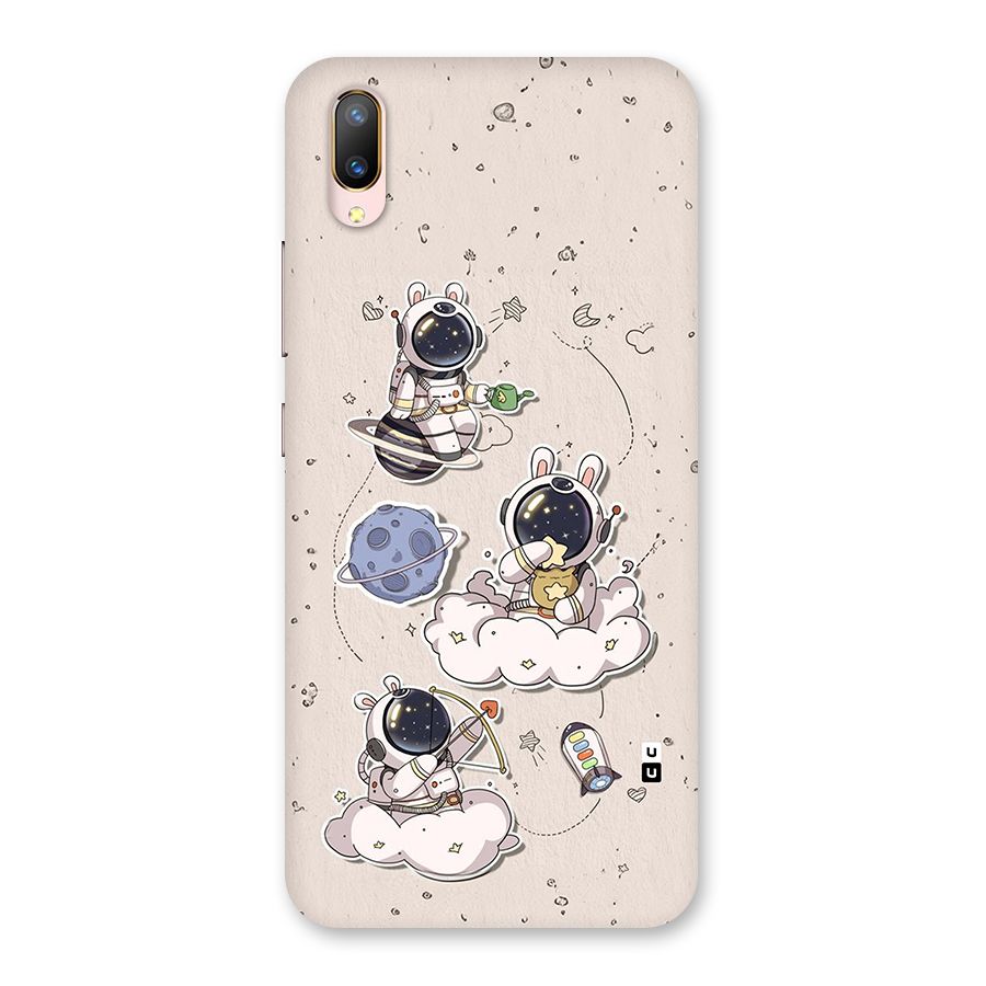 Lovely Astronaut Playing Back Case for Vivo V11 Pro