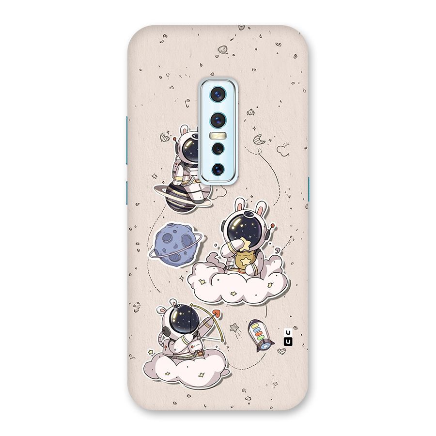 Lovely Astronaut Playing Back Case for Vivo V17 Pro