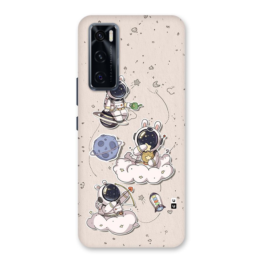 Lovely Astronaut Playing Back Case for Vivo V20 SE