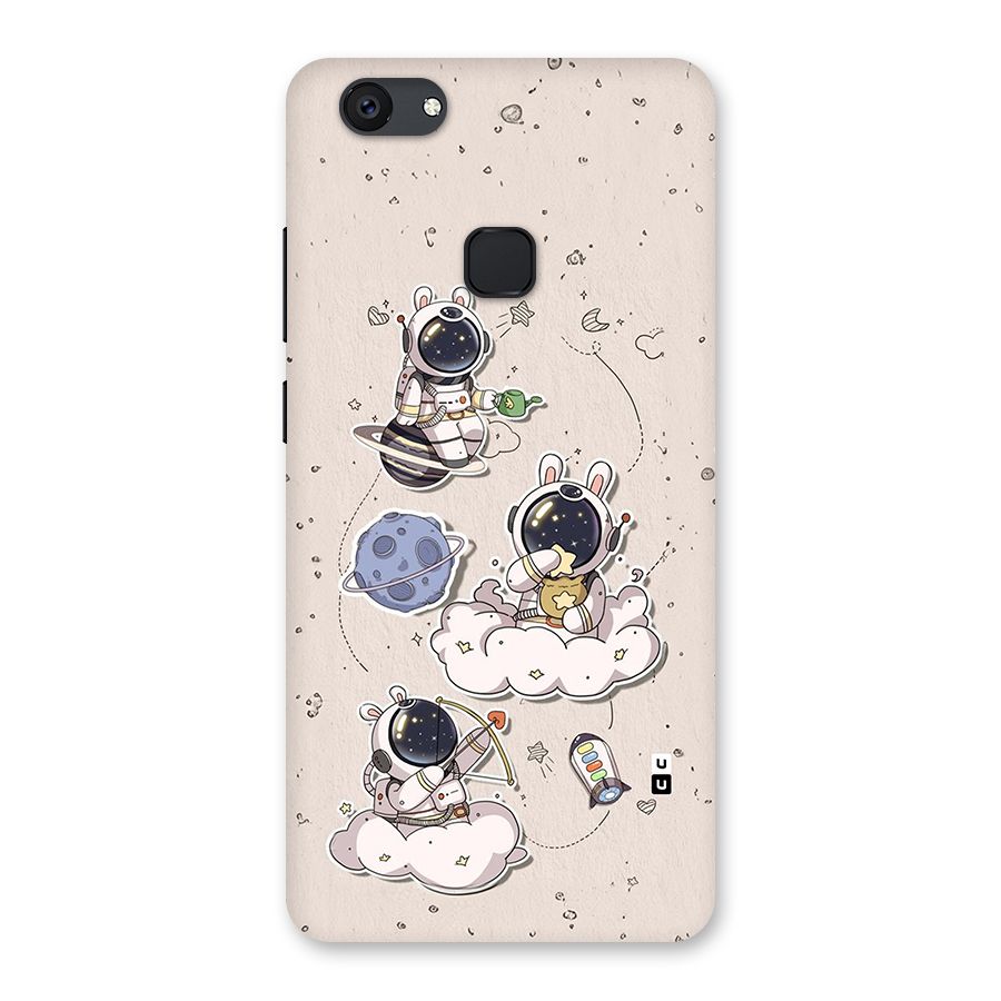 Lovely Astronaut Playing Back Case for Vivo V7 Plus