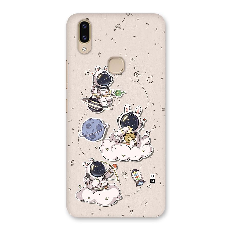 Lovely Astronaut Playing Back Case for Vivo V9 Youth