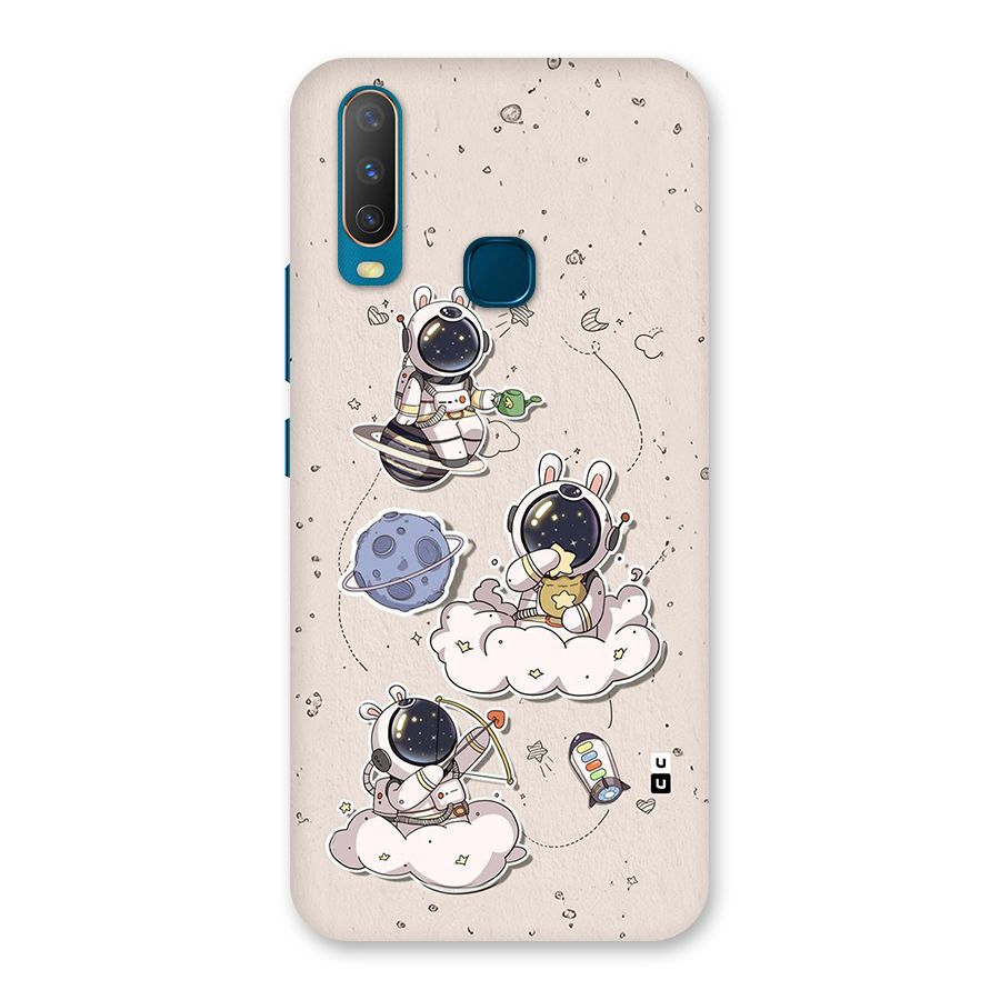 Lovely Astronaut Playing Back Case for Vivo Y11