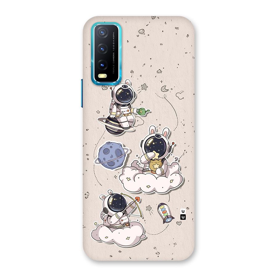 Lovely Astronaut Playing Back Case for Vivo Y20