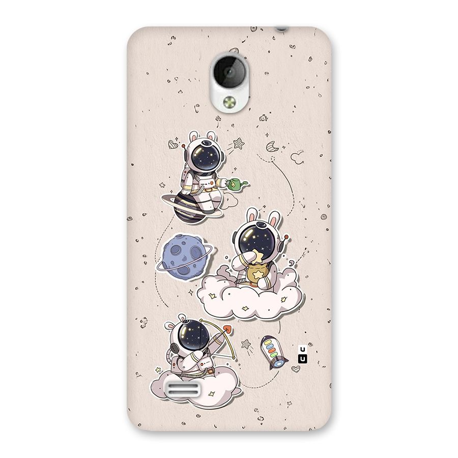 Lovely Astronaut Playing Back Case for Vivo Y21