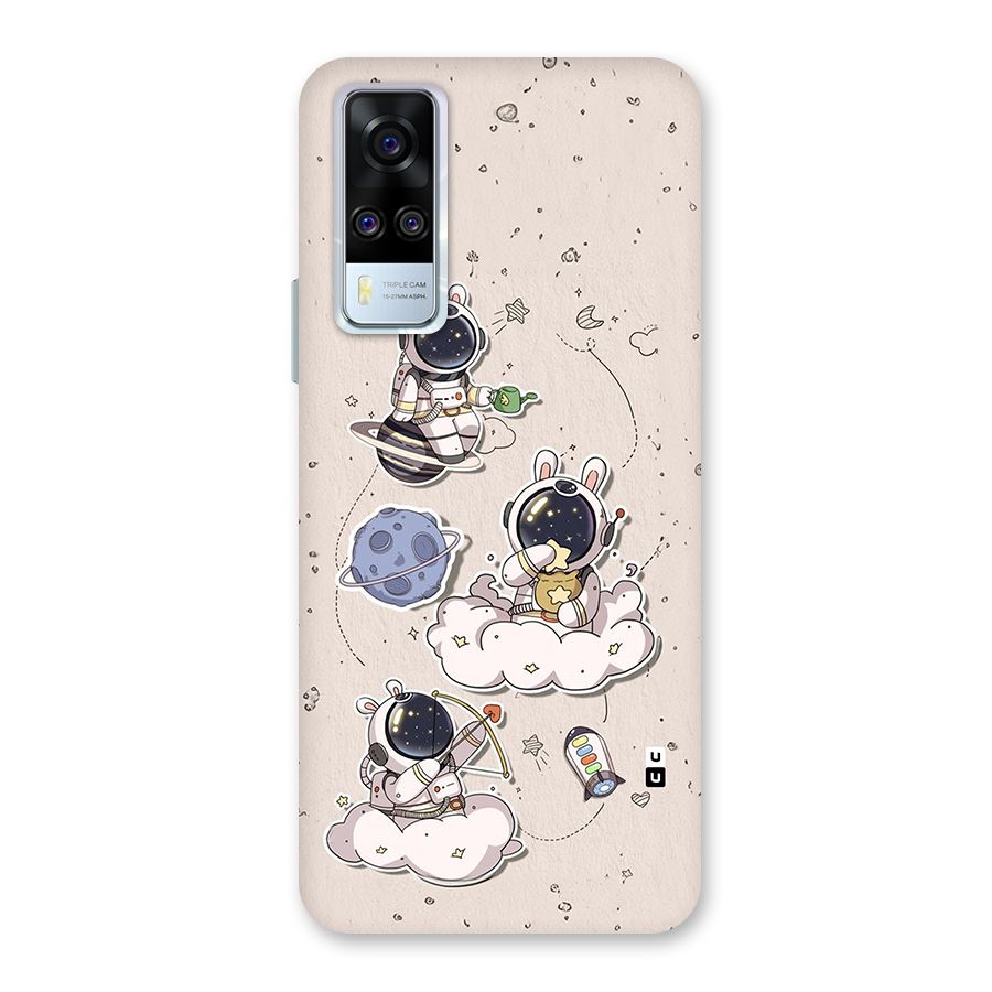 Lovely Astronaut Playing Back Case for Vivo Y31