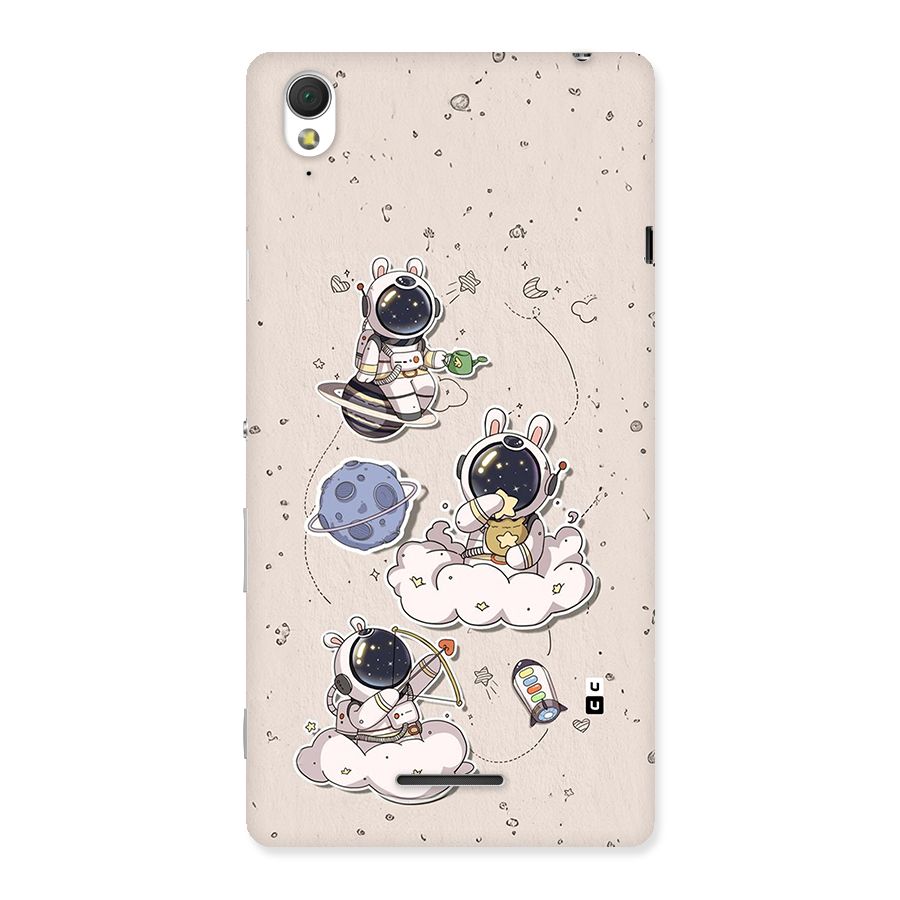 Lovely Astronaut Playing Back Case for Xperia T3