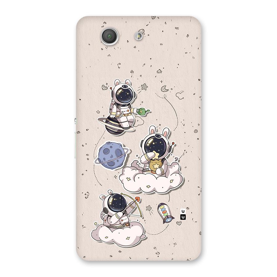 Lovely Astronaut Playing Back Case for Xperia Z3 Compact
