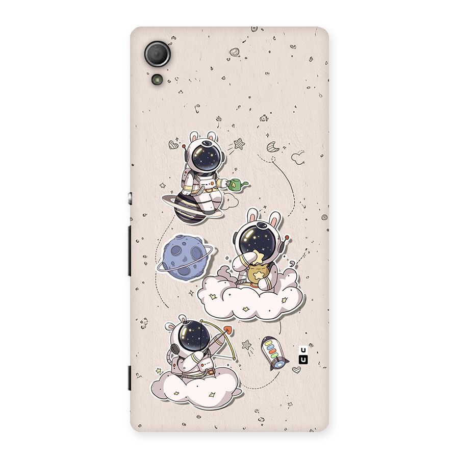 Lovely Astronaut Playing Back Case for Xperia Z3 Plus