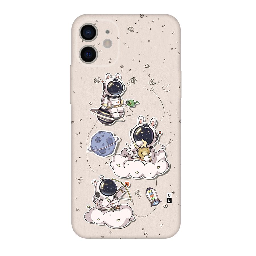 Lovely Astronaut Playing Back Case for iPhone 11