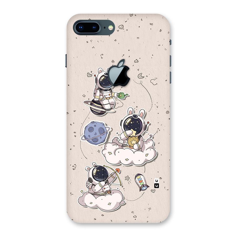 Lovely Astronaut Playing Back Case for iPhone 7 Plus Apple Cut