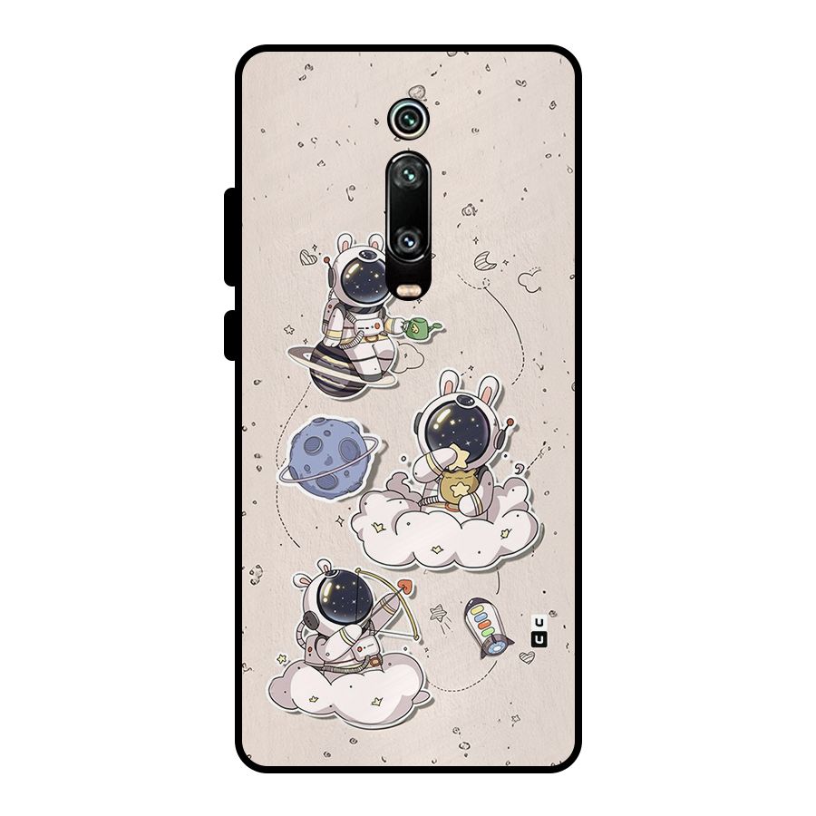 Lovely Astronaut Playing Metal Back Case for Redmi K20