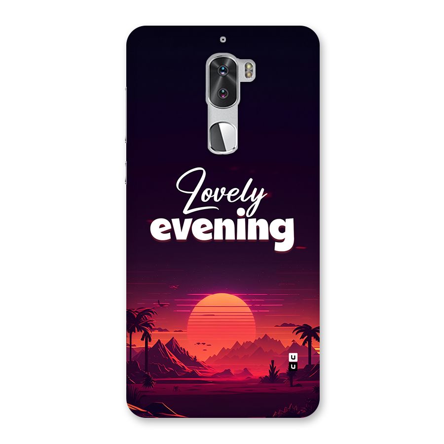 Lovely Evening Back Case for Coolpad Cool 1