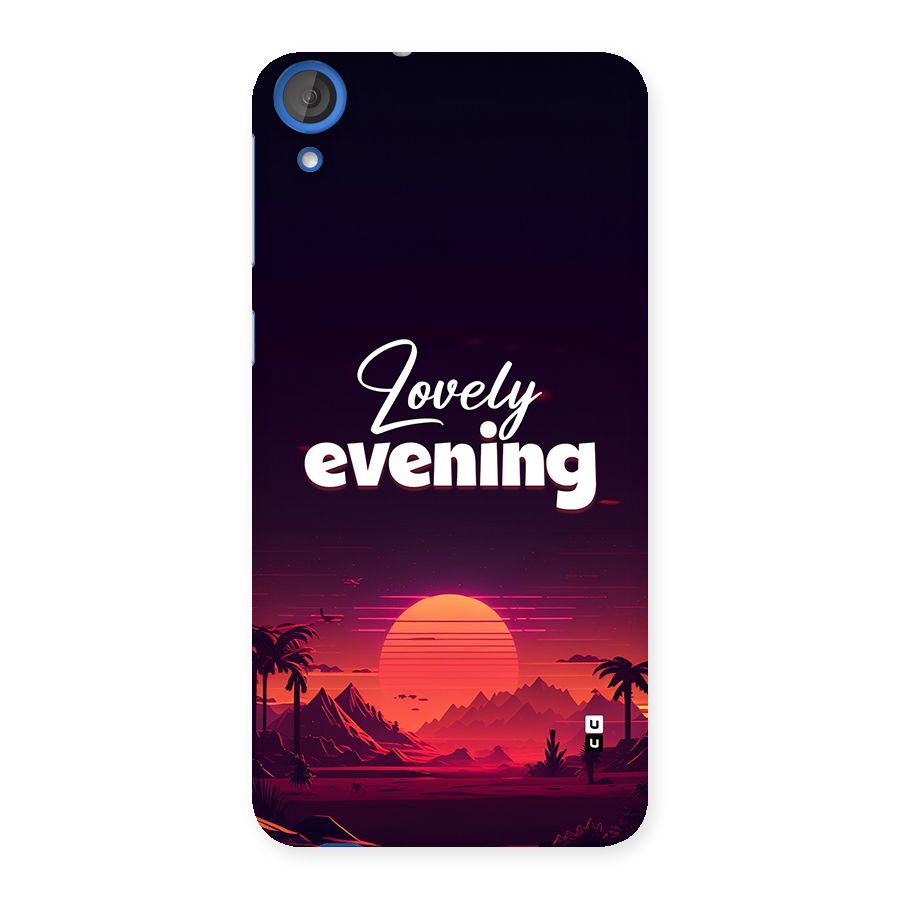 Lovely Evening Back Case for Desire 820s