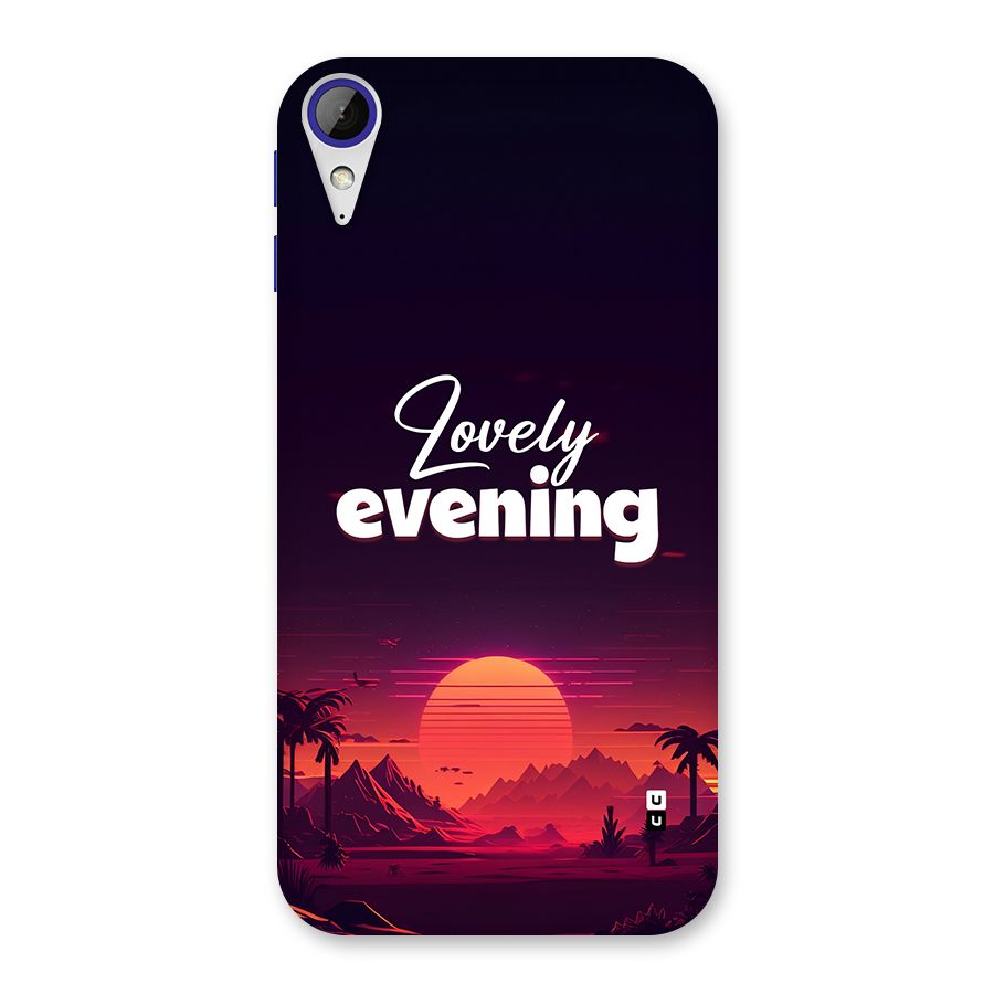 Lovely Evening Back Case for Desire 830