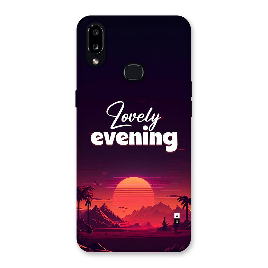 Lovely Evening Back Case for Galaxy A10s