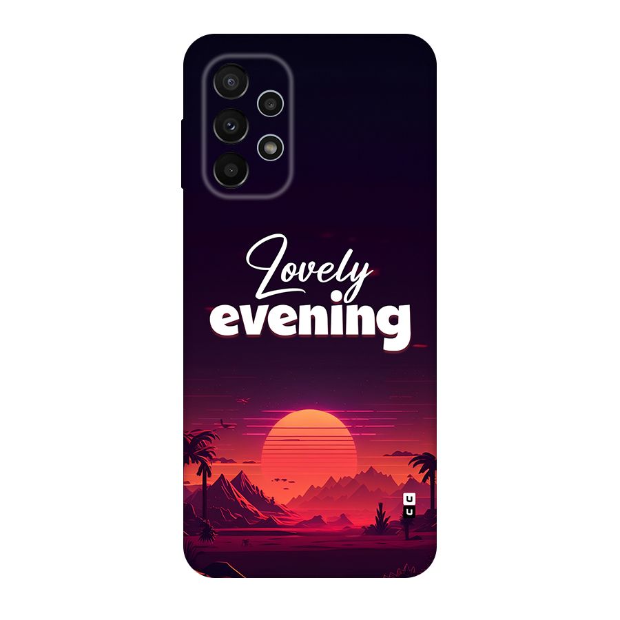 Lovely Evening Back Case for Galaxy A23